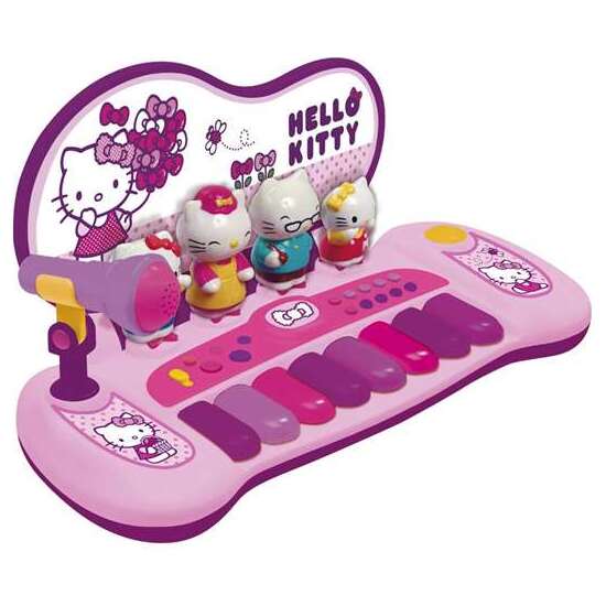 Comprar Organo Hello Kitty Con Figuras Y Melodias