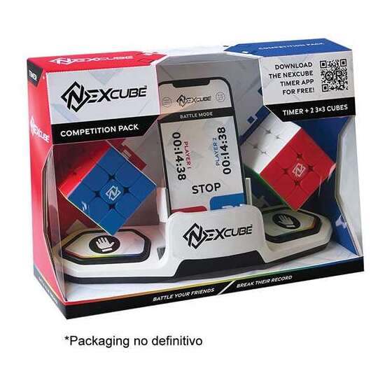 Comprar Nexcube Cubo 3x3 Pack Con Cronometro, En Que Tiempo Resolverás El Cubo?