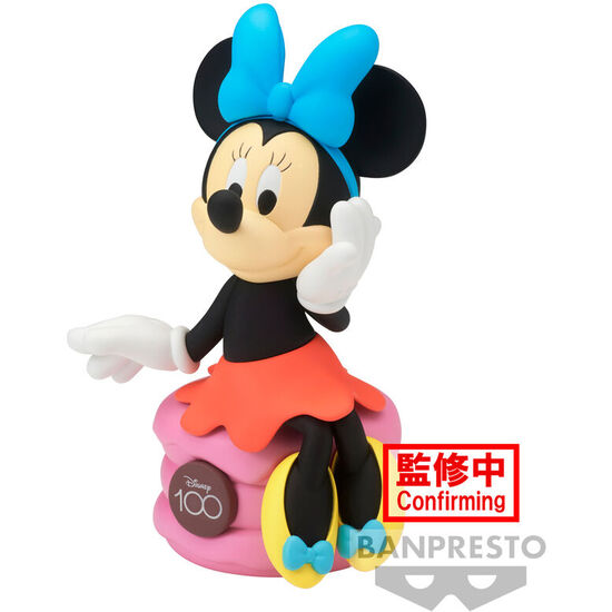 Figura Minnie Mouse Sofubi 100th Anniversary Disney Characters 11cm
