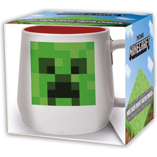 Comprar Taza De Ceramica Nova Minecraft En Caja Regalo 360 Ml.