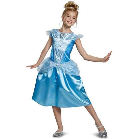 Disfraz Disney Princess Cenicienta Classic Talla. 5-6 Años