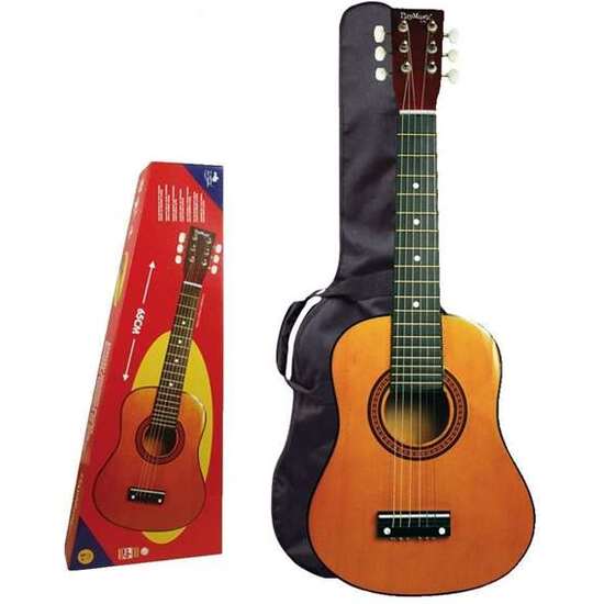 Comprar Guitarra De Madera 65 Cm