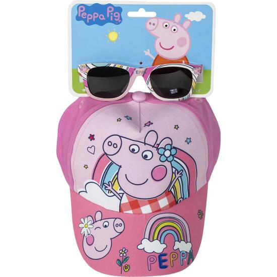 Comprar Gorra Set Gafas De Sol Peppa Pig