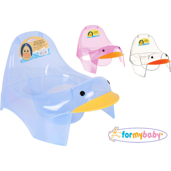 Comprar Silla Orinal Infantil Transparente Duck For My Baby - Colores Surtidos