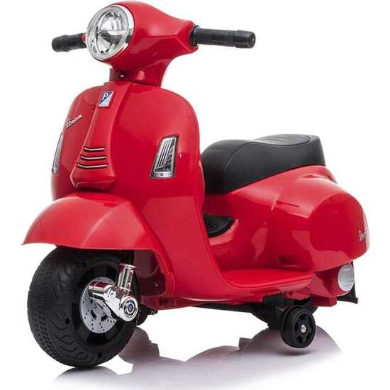 Comprar Moto Mini Vespa Roja 6v 4 Ah - 1 Motor