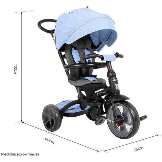 NEW PRIME TRICYCLE BLUE