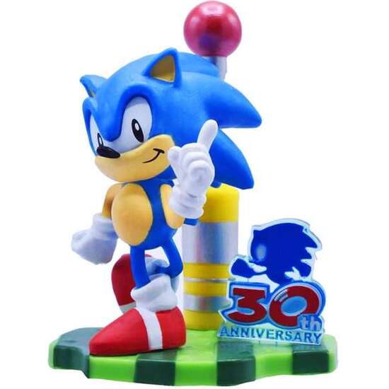 Figura Sorpresa Sonic Con Diorama Para Montar. 8 Cm - Modelos Surtidos