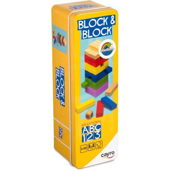 Comprar Juego Block & Block Madera 36 Pzas.