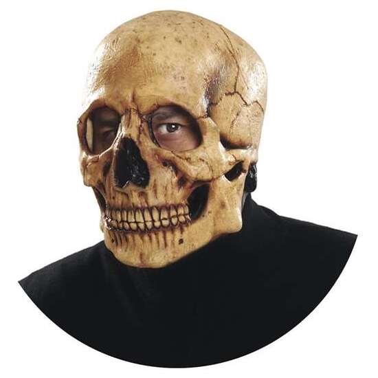 FULL SKULL LATEX MASK  ONE SIZE