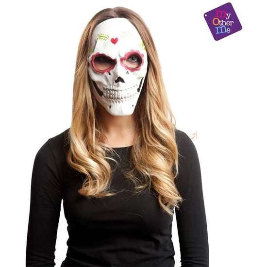 Comprar 1/2 Day Of The Dead Latex Mask One Size