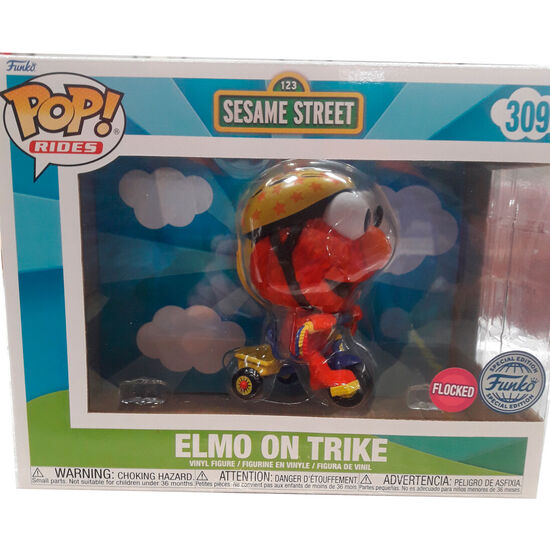 Comprar Figura Pop Rider Barrio Sesamo Elmo On Trike Exclusive