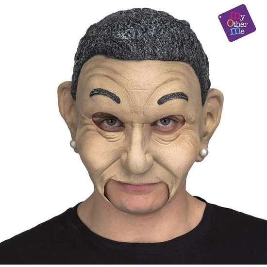 OPEN OLD WOMAN LATEX MASK