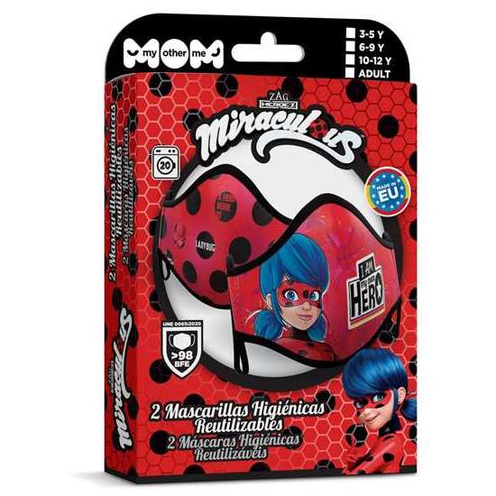 Ladybug Premium Higienic Mask 3-5 Y