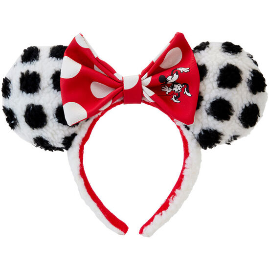 Comprar Diadema Orejas Rocks The Dots Classic Minnie Mouse Disney Loungefly