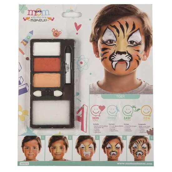 Maquillaje Tigre 24 X 20 Cm