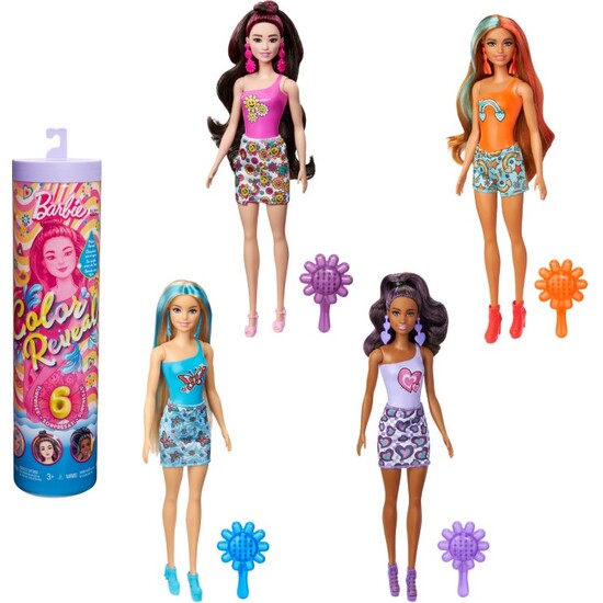 Comprar Barbie Color Reveal Serie Arcoiris