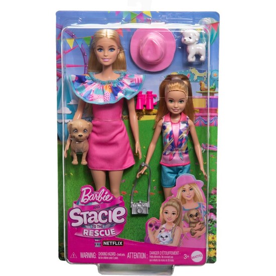 Pack Barbie Y Stacie Al Rescate