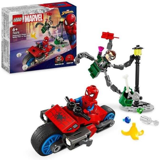 Comprar Persecucion En Moto:spider-man Lego