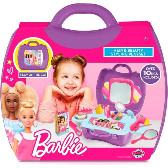 Maletin Peluqueria Y Estetica Barbie