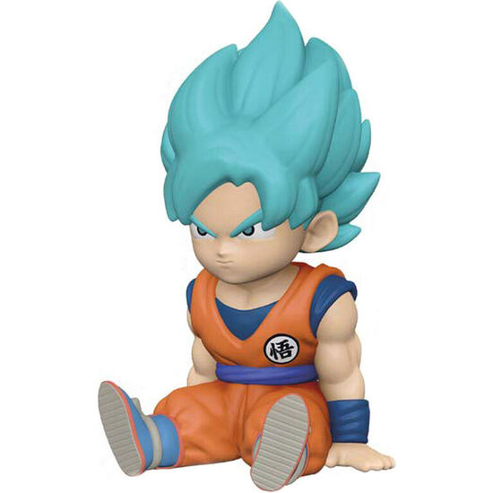 Comprar Figura Hucha Son Goku Super Saiyan Blue Dragon Ball Super 15cm