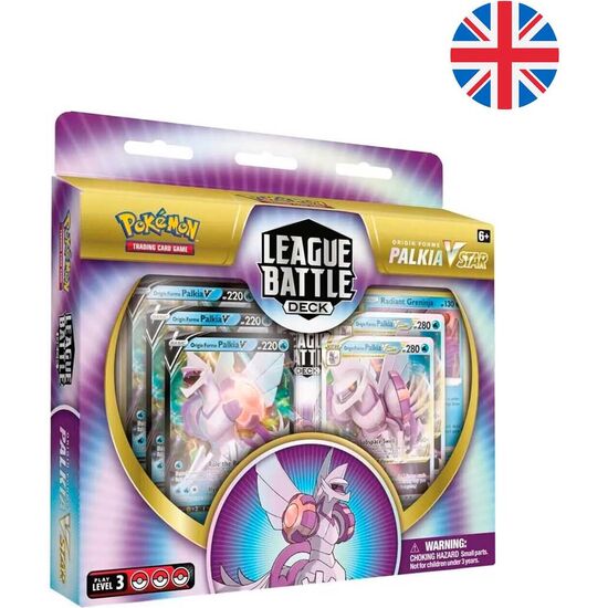 Blister Juego Cartas Coleccionables Palkia Vstar League Battle Deck Pokemon Ingles