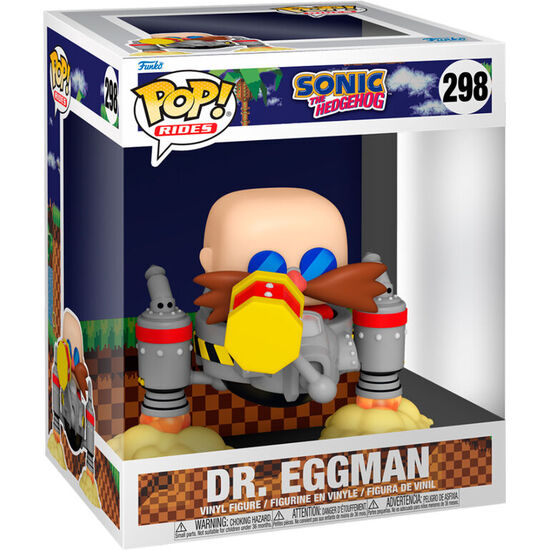 Figura Pop Ride Deluxe Sonic The Hedgehog Dr. Eggman