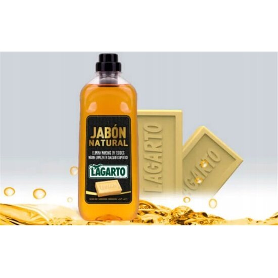 Jabon Lagarto Natural Liquido 1l