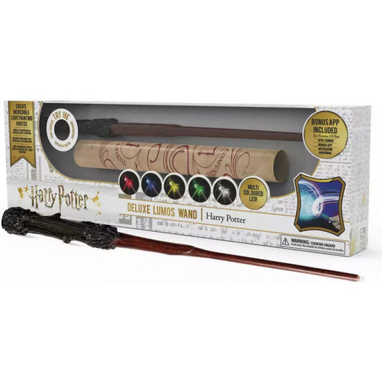 Comprar Varita Deluxe Lumos Harry - Harry Potter