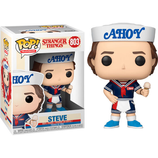 Comprar Figura Pop Stranger Things 3 Steve With Hat And Ice Cream