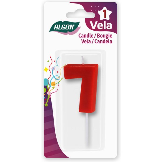 VELA ROJA N.7 ALGON