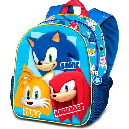 Comprar Mochila 3d Trio Sonic The Hedgehog 31cm