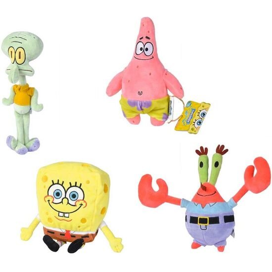 PELUCHE BOB ESPONJA 20CM SURTIDO SIMBA