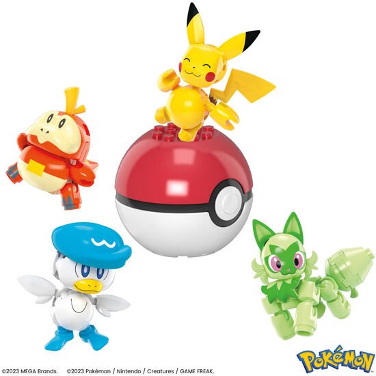 MEGA CONSTRUX EQUIPO REGION PALDEA POKEMON