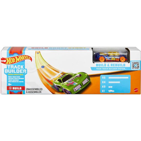 PACK BASICO PISTAS TRACK BUILDER HOT WHEELS MATTEL