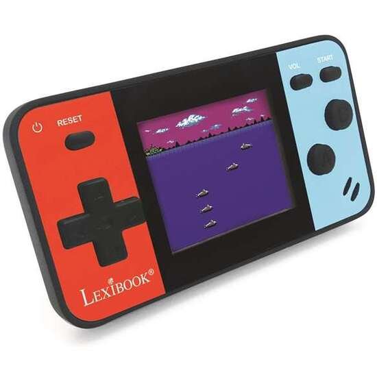 CONSOLA PORTÁTIL MINI  CYBER ARCADE CON PANTALLA 1.8 Y 150 JUEGOS INCLUIDOS. 14X13X3.50 CM LEXIBOOK