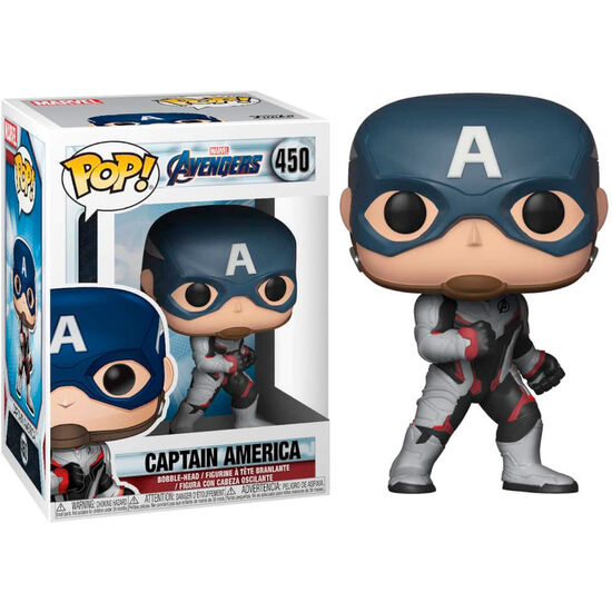 Comprar Figura Pop Marvel Avengers Endgame Captain America