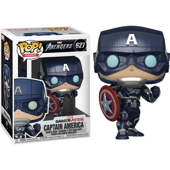 Comprar Figura Pop Marvel Avengers Game Captain America Stark Tech Suit