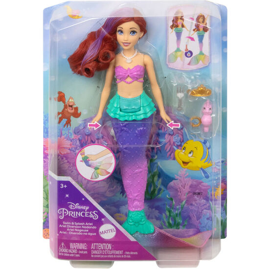 Comprar Muñeca Ariel Diversion Nadando La Sirenita Disney