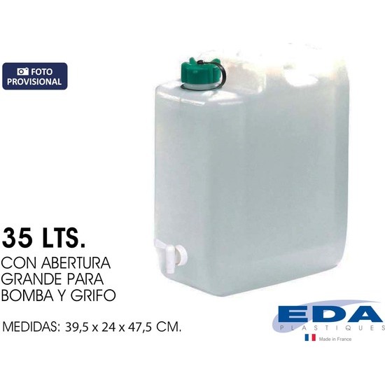 Comprar Tanque Agua Extrafuerte 35l C/grifo Eda