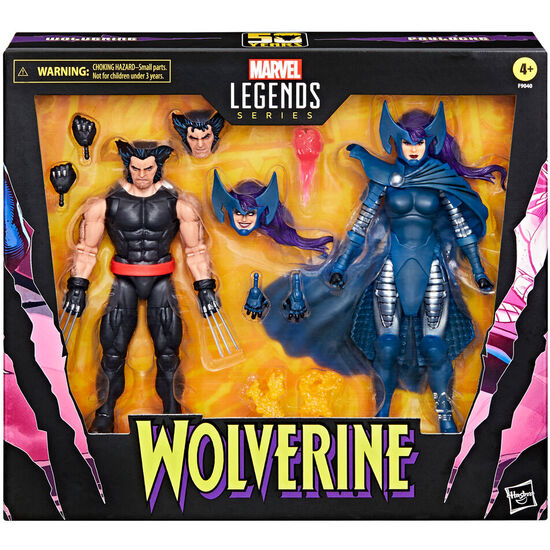 Blister Figuras Wolverine Legends Series Marvel 15cm