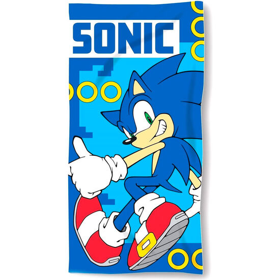 Comprar Toalla Sonic The Hedgehog Algodon