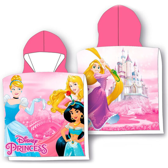 Comprar Poncho Toalla Princesas Disney Microfibra