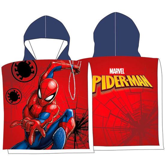 Comprar Poncho Toalla Spiderman Marvel Microfibra