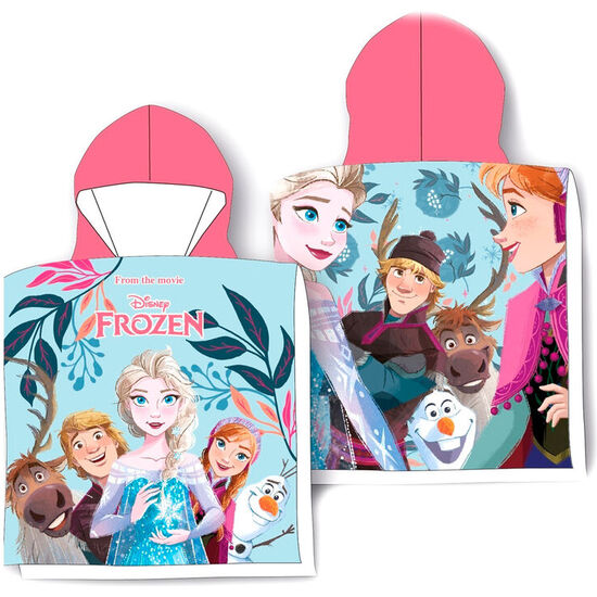 Comprar Poncho Toalla Frozen Disney Microfibra