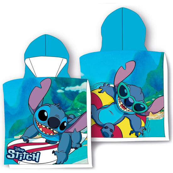 Comprar Poncho Toalla Surf Stitch Disney Microfibra