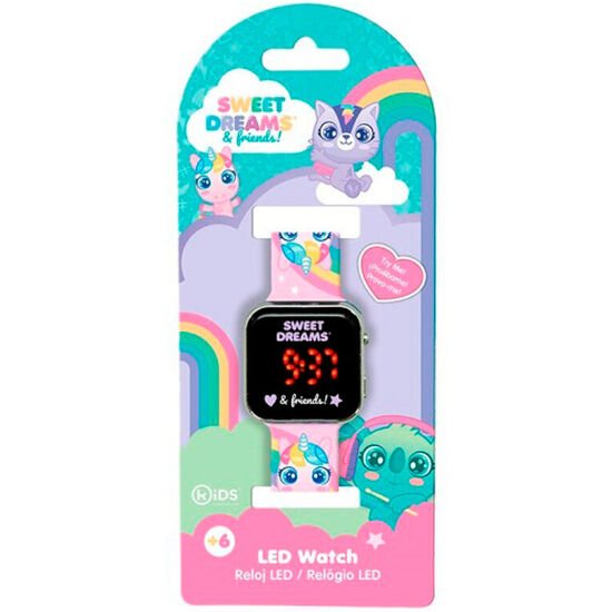 RELOJ LED SWEET DREAMS UNICORNIO