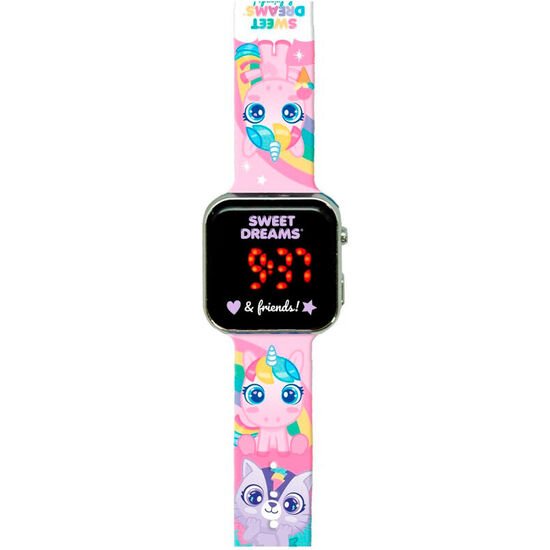RELOJ LED SWEET DREAMS UNICORNIO KIDS LICENSING