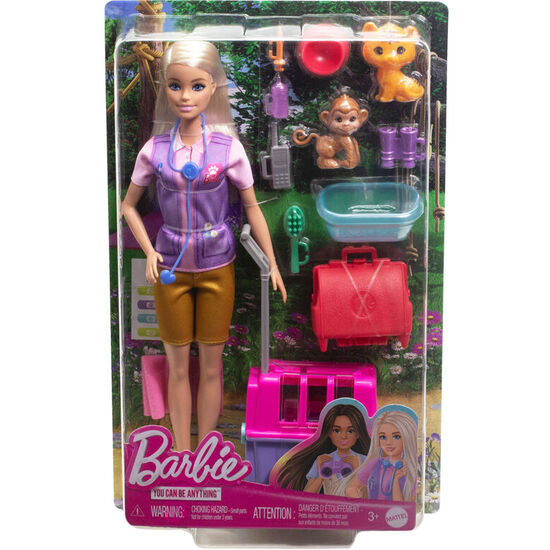 Muñeca Rescatadora Y Liberadora De Animales Barbie