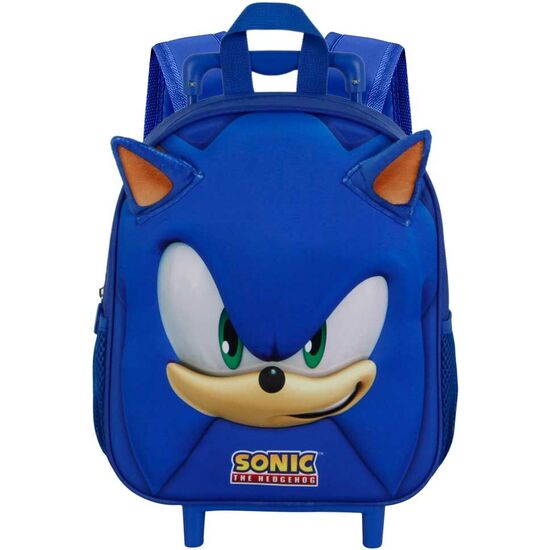 TROLLEY 3D FACE SONIC THE HEDGEHOG 31CM