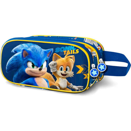 Portatodo 3d Tails Sonic 2 Doble
